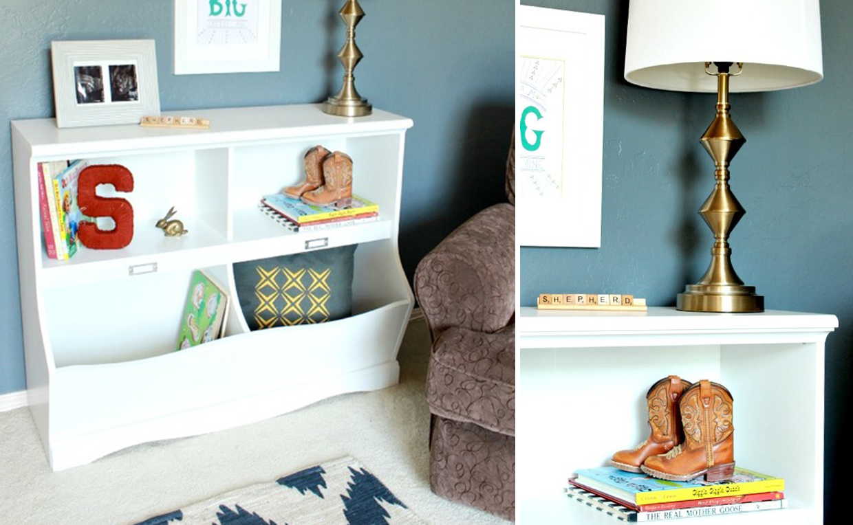 kids.png cubby bookcase for kids’ bedroom toy storage