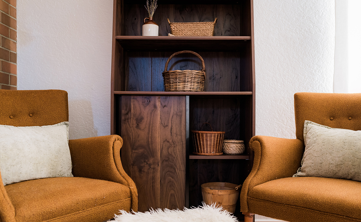 Blog_Chelsea_1240x764_02.jpg Midcentury Modern bookcase with doors