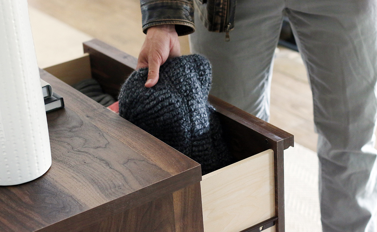 Blog2_1240x764_07.jpg Entryway storage, wool hat, gloves, winter clothes, dresser