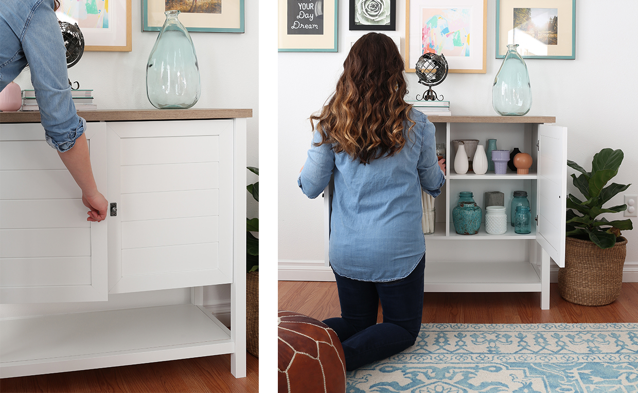 Blog_Storage_1240x764_02.jpg Cottage-style storage cabinet with shelves