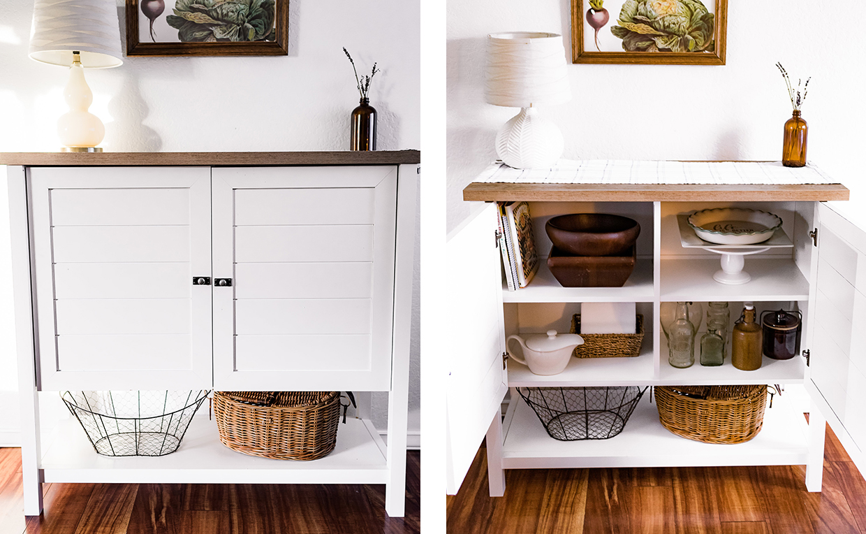 Blog_Chelsea_1240x764_12.jpg Cottage-style storage cabinet with shelves in dining room