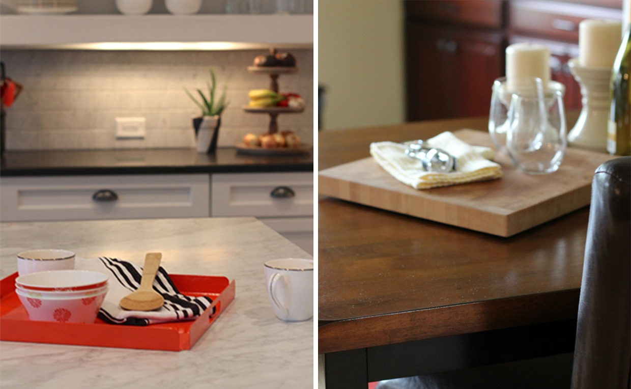 SmallSpaceEntertainingTrays.jpg Trays and cutting boards can help with entertaining.