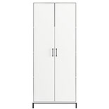 White Tall 2 Door Storage Cabinet 427658