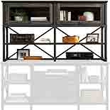 Industrial Hutch for Credenza 427852