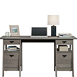 Executive Desk with Drawers in Mystic Oak 433199