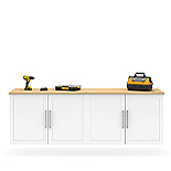 Bundled Cabinets with MDF Top & Doors 454071